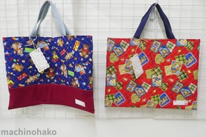 キルティング 名札 レッスンバッグ 手さげ 鞄 入学 入園