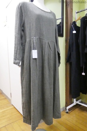 リネンワンピース　ICHI 未使用