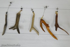 ピアス　流木ピアス　流木　1点物　キャッチ