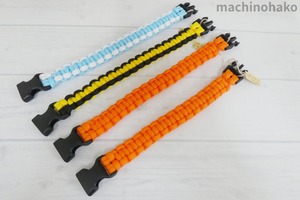 パラコード　ブレスレット　Lサイズ　パラコードブレス　パラコードブレスレット　パラシュートの紐　手編み　編み物
