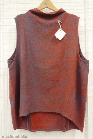 ウール着物　着物リメイク　ベスト　リサイクル　古着