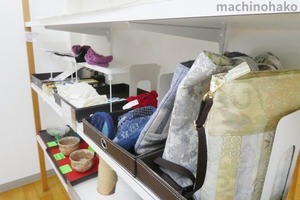 街知の箱 店内 ウサギさん作品コーナー