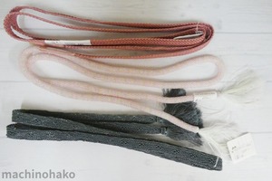 帯じめ　帯締め　帯〆　ビーズ　メッシュ　夏　未使用