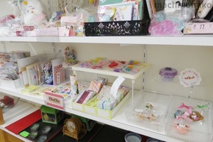街知の箱　店内　ChaChaさん作品コーナー