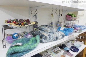 街知の箱 店内 amiamiさん作品コーナー