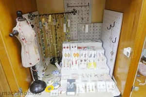 街知の箱　店内　michimaruyaさん作品コーナー