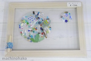 フレーム　透明　透明な背景　クリア　シーガラス　海　光　シーグラス　貝殻