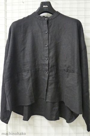Dgy　ブラック　麻　上着　トップス　3L