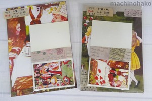 アリス小袋　小袋　ポチ袋　カード　メモ　アリスカード