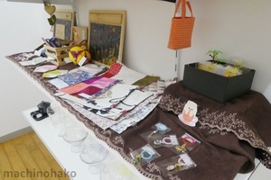 街知の箱　店内　ちいやさん作品コーナー