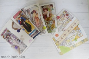 コラージュ袋　平袋　フリー素材　アルフォンス・ミュシャ