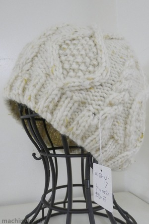手編み帽子