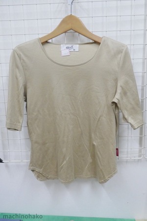 ベージュTシャツ ベージュ Tシャツ 綿100% コットン100% 国産 日本製 リサイクル服