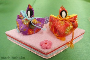 初披露 菱餅 雛人形