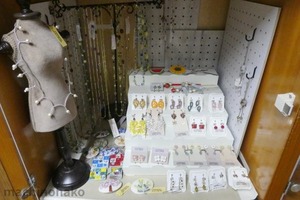 街知の箱　店内　michimaruyaさん作品コーナー