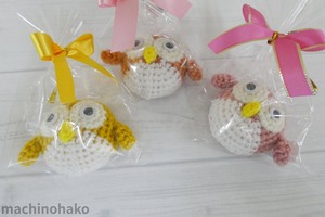 プレゼント　梟　ふくろう　磁石　マグネット　縁起物　プチギフト