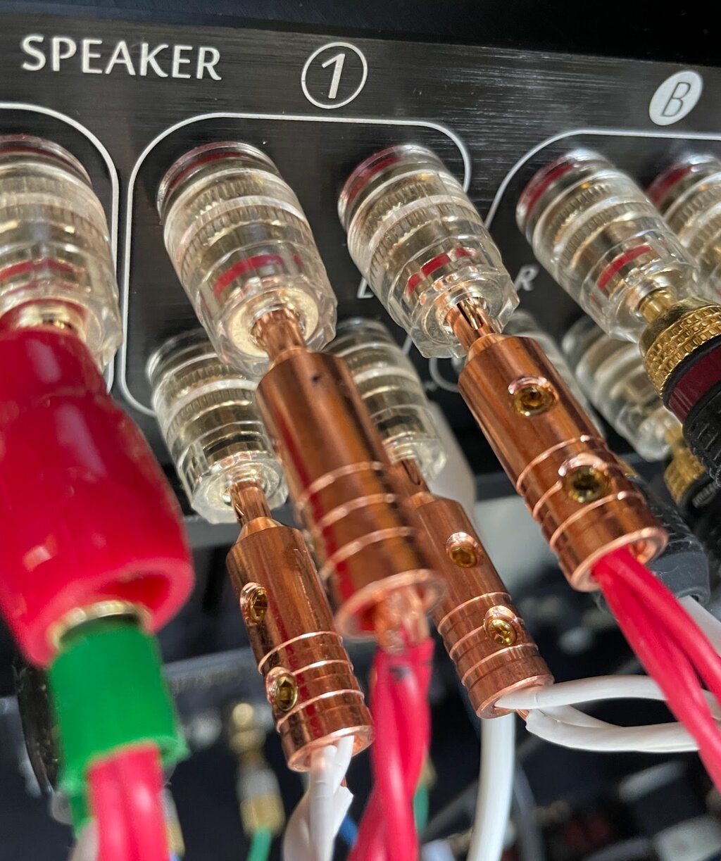 MonosAudioのバナナプラグに交換 : まいまいオーディオ Blog MonosAudioのバナナプラグに交換 : まいまいオーディオ Blog