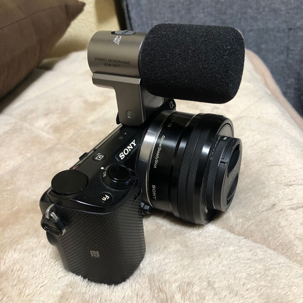 NEX-5T カメラ用マイク ECM-SST1 : まいまいオーディオ Blog - 中古で