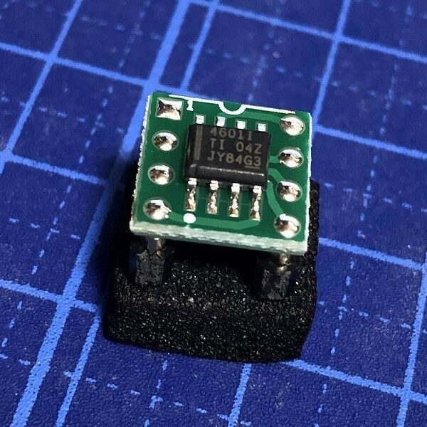 オペアンプ：THS4601に交換 : まいまいオーディオ Blog - 中古で揃える