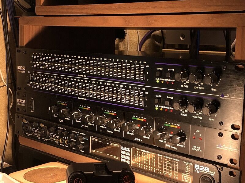 イコライザーを買い替え ART EQ355 : まいまいオーディオ Blog - 中古