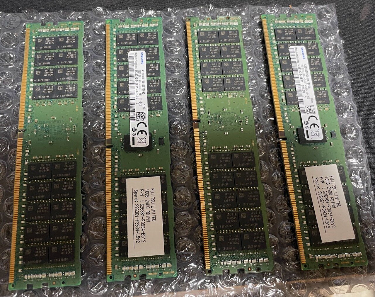 PC横置きケース変更計画⑥：16GBx4 RDIMMにメモリ交換 : まいまい