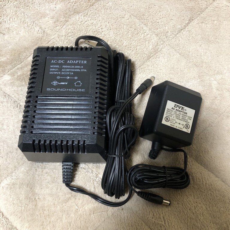 トランス式のACアダプターをオーディオ機器に使う : まいまい トランス式のACアダプターをオーディオ機器に使う : まいまい
