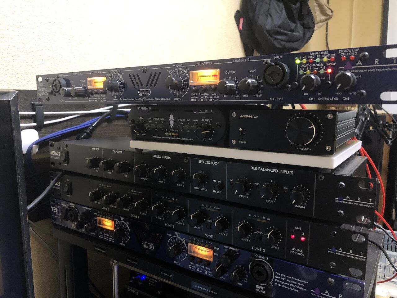 ART Model 257 D I/O Tube Preamp を購入 : まいまいオーディオ ART Model 257 D I/O Tube Preamp を購入 : まいまいオーディオ
