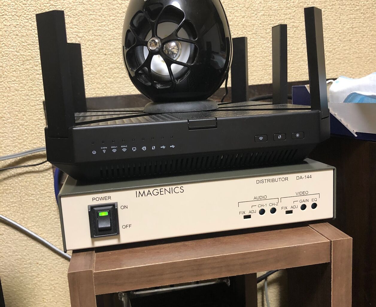 業務用機器：音声分配用の IMAGENICS DA-144 が届く : まいまい