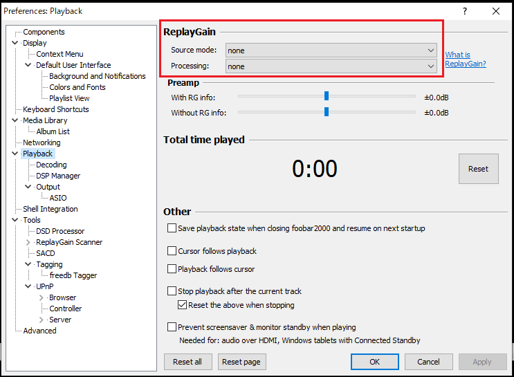 Foobar00の設定を見直し まいまいオーディオ Blog 中古で揃える オーディオ Pcパーツ