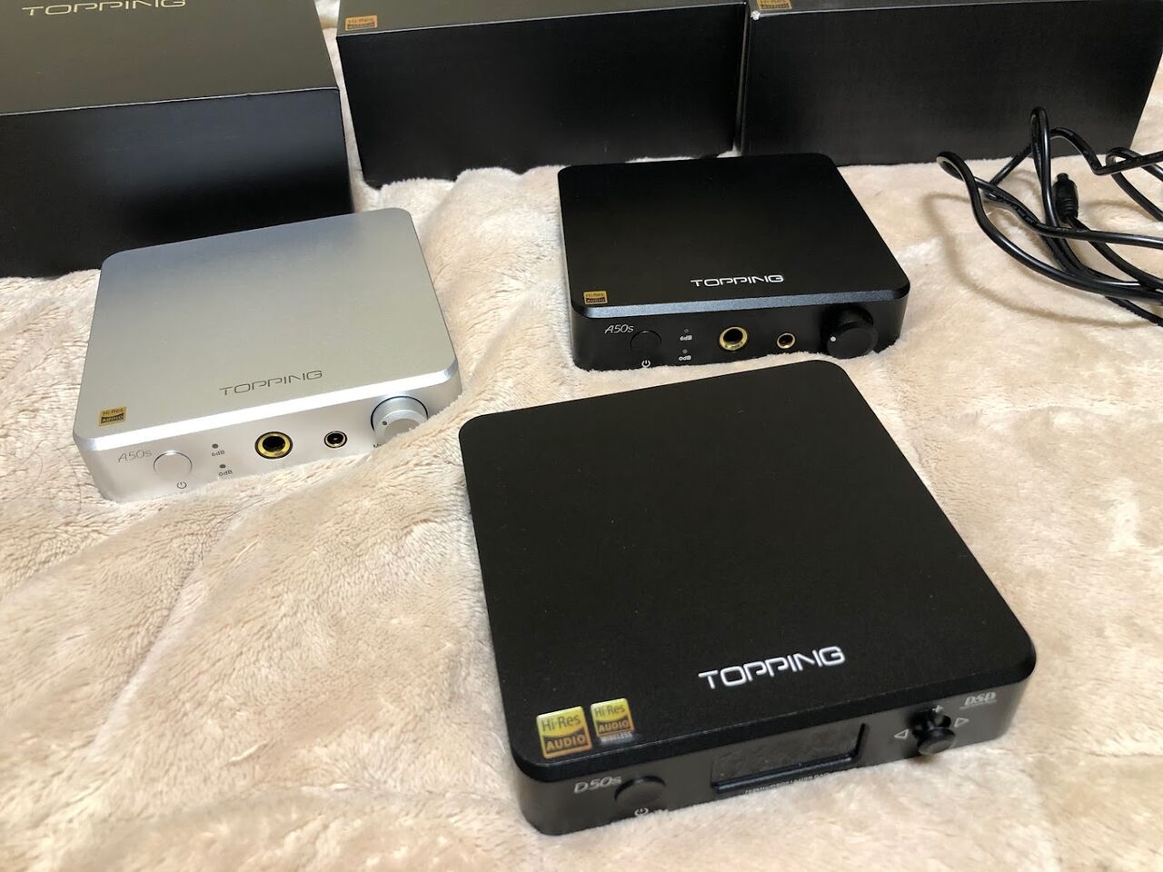 TOPPING D50s & A50s が届く : まいまいオーディオ Blog - 中古で