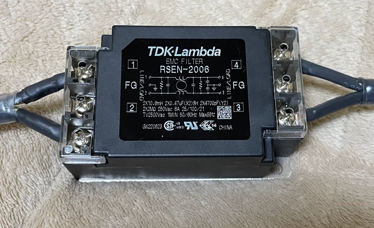 TDKのノイズフィルターで電源ラインを浄化する : まいまい TDKのノイズフィルターで電源ラインを浄化する : まいまい