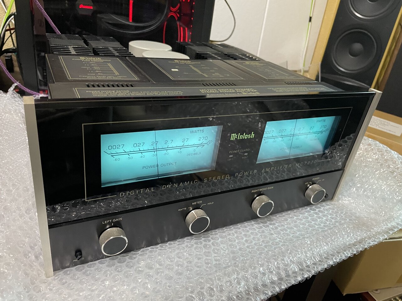 ★ McINTOSH・マッキントッシュ MC7270 ★ パワーアンプ McIntosh MC7270 Amplifier
