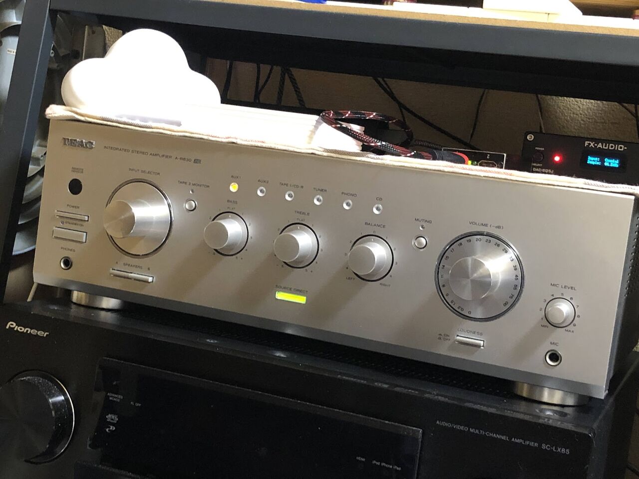 TEAC A-R630 プリメインアンプが届いた : まいまいオーディオ TEAC A-R630 プリメインアンプが届いた : まいまいオーディオ