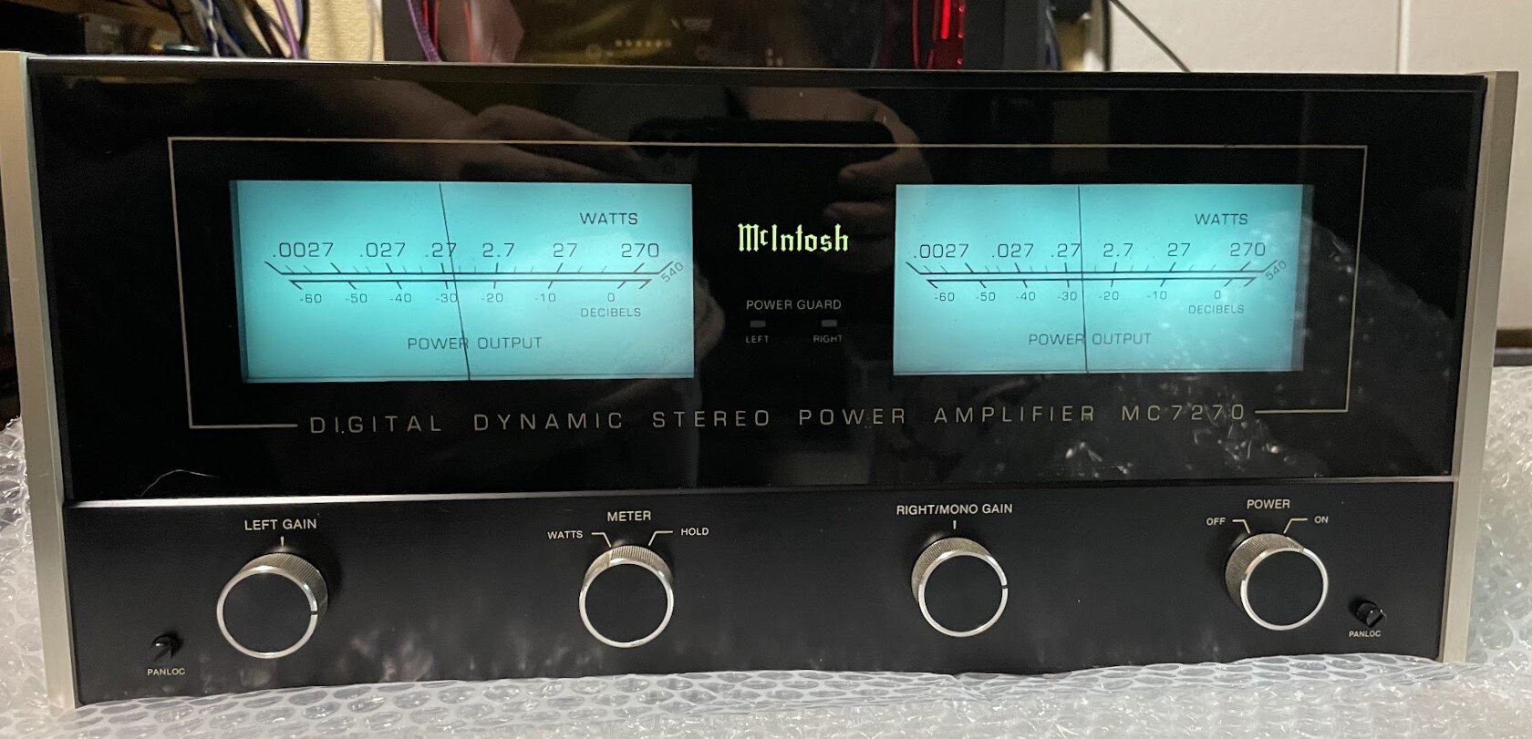 ★ McINTOSH・マッキントッシュ MC7270 ★ パワーアンプ McIntosh MC7270 パワーアンプを購入しました : まいまい