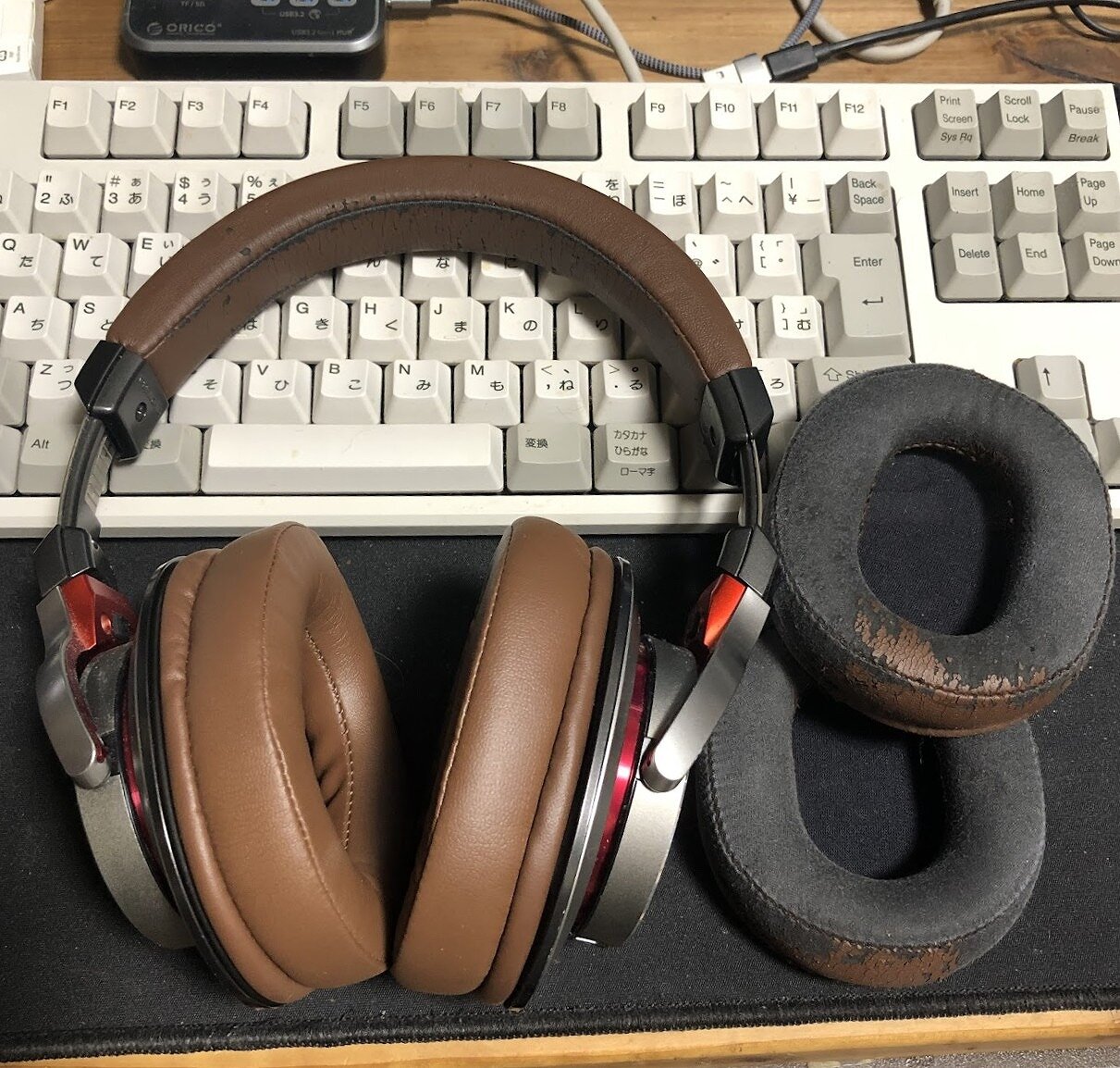 ATH-MSR7のイヤーパッドを交換してみた : まいまいオーディオ Blog