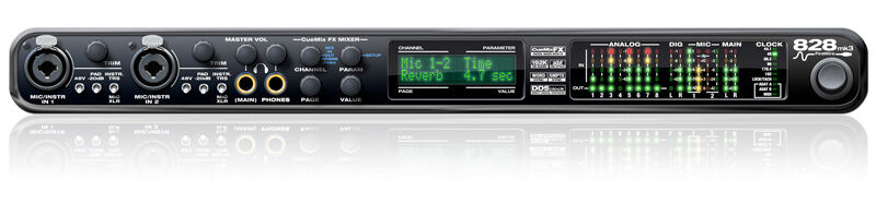 MOTU 828mk3 Firewire オーディオインターフェース MOTU 828 MK3 Hybrid FireWire / USB 2.0 Audio Interface