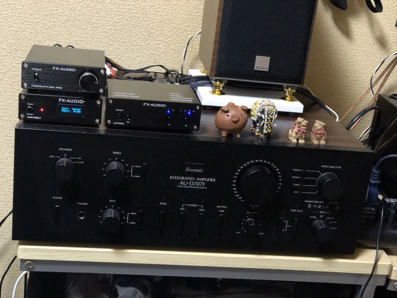 LH専用DIATONE オーディオアンプ 3台セット Amazon.co.jp: 小型2chオーディオアンプ 出力40W＋40W アルミ