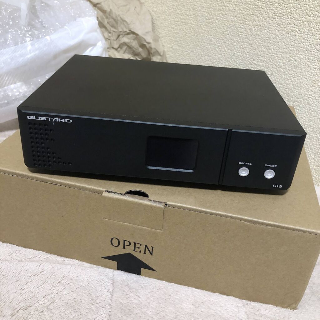 USB入力の破損を乗り越えGUSTARD U16を購入 : まいまいオーディオ Blog