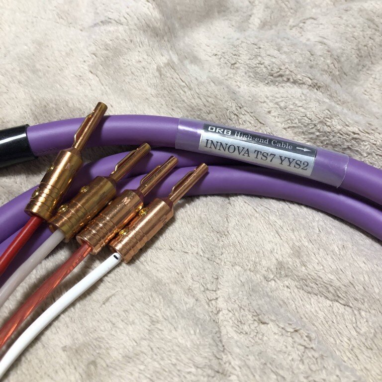 スピーカーケーブルを交換：ORB INNOVA : まいまいオーディオ Blog