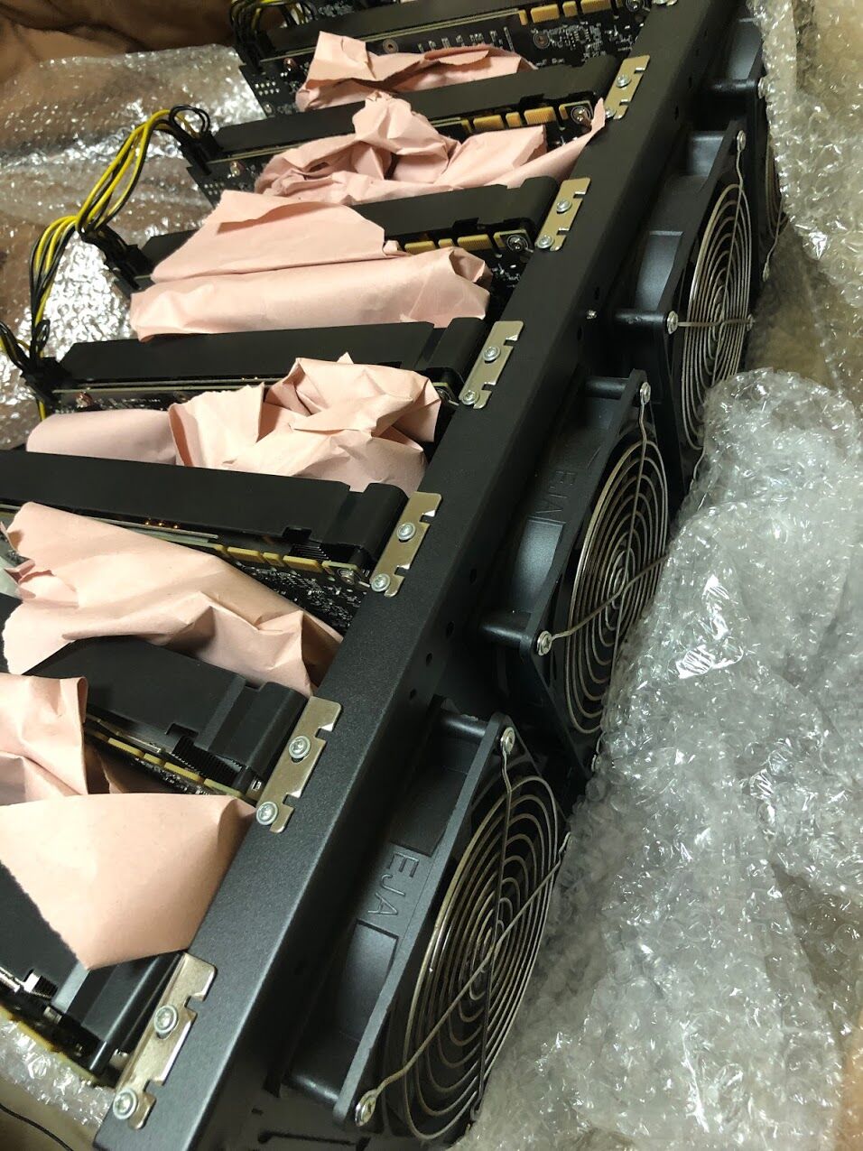 マイニング装置をばらして売却 ① 開封の儀 : まいまい マイニング装置をばらして売却 ① 開封の儀 : まいまい