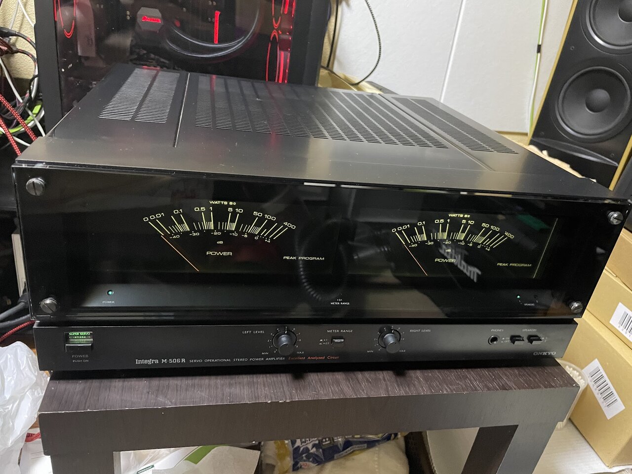 ONKYO Integra M-506R を購入しました : まいまいオーディオ