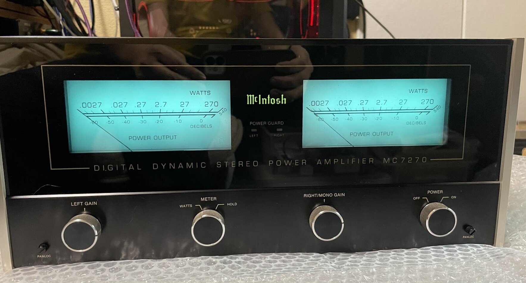 ★ McINTOSH・マッキントッシュ MC7270 ★ パワーアンプ McIntosh MC7270 パワーアンプを購入しました : まいまい