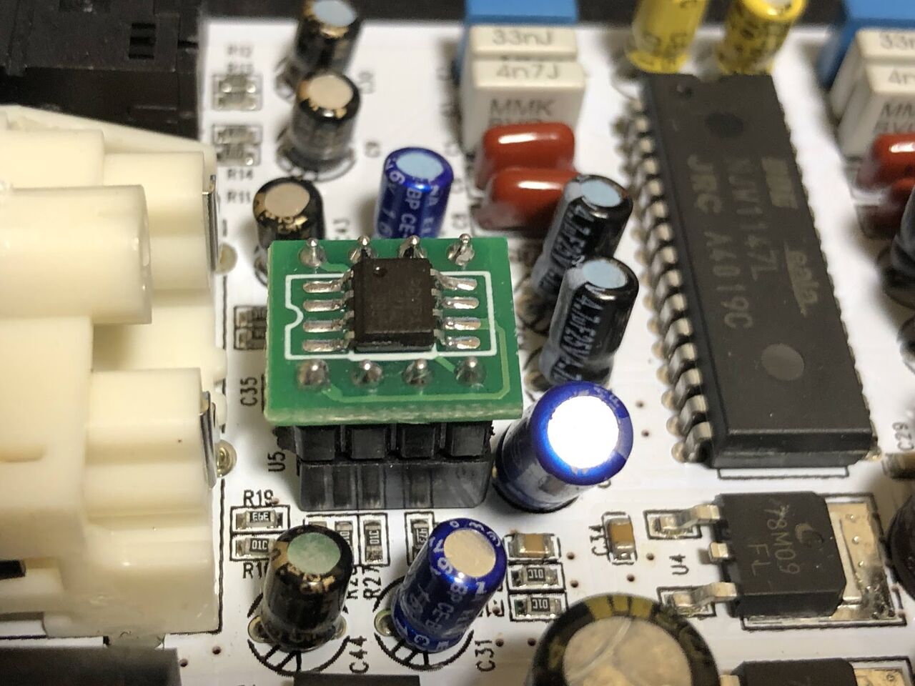 P01JのオペアンプをOPA627AUに変更 : まいまいオーディオ Blog P01JのオペアンプをOPA627AUに変更 : まいまいオーディオ Blog
