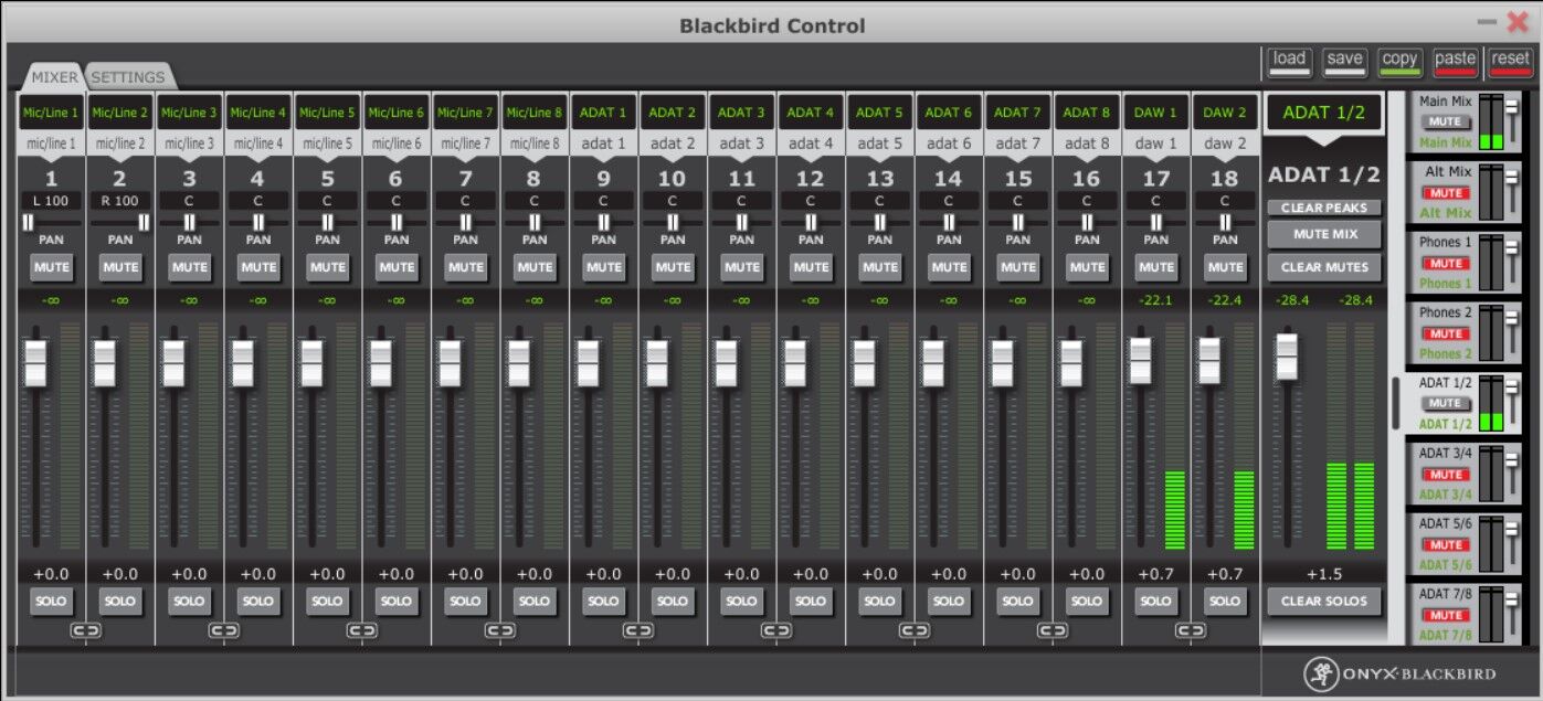 Mackie Onyx Black Bird を動かしてみる : まいまいオーディオ Blog