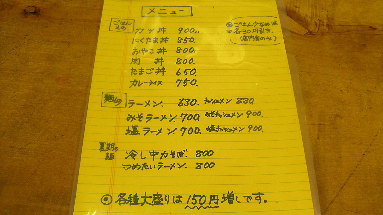 鶴岡市本町 後藤食堂 マッキ色 2nd Stage