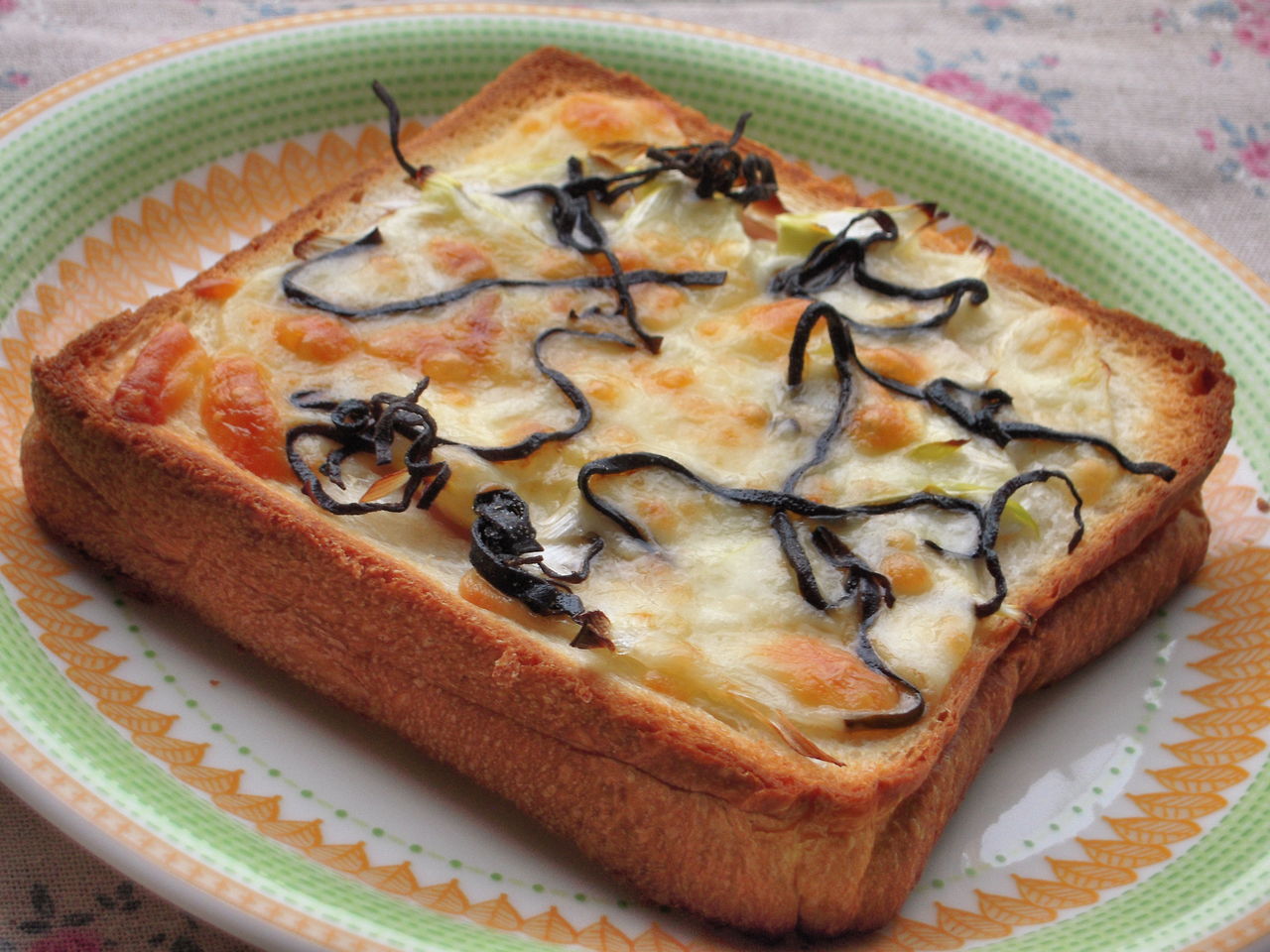 これからの季節風邪の予防や疲労回復にも ネギと塩昆布の和風トースト マクロビオティック 簡単 料理 レシピ ゆん ｓ