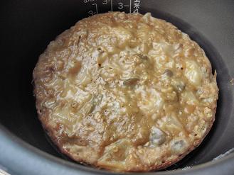祝成人 林檎と梅酒のケーキ マクロビオティック 簡単 料理 レシピ ゆん ｓ