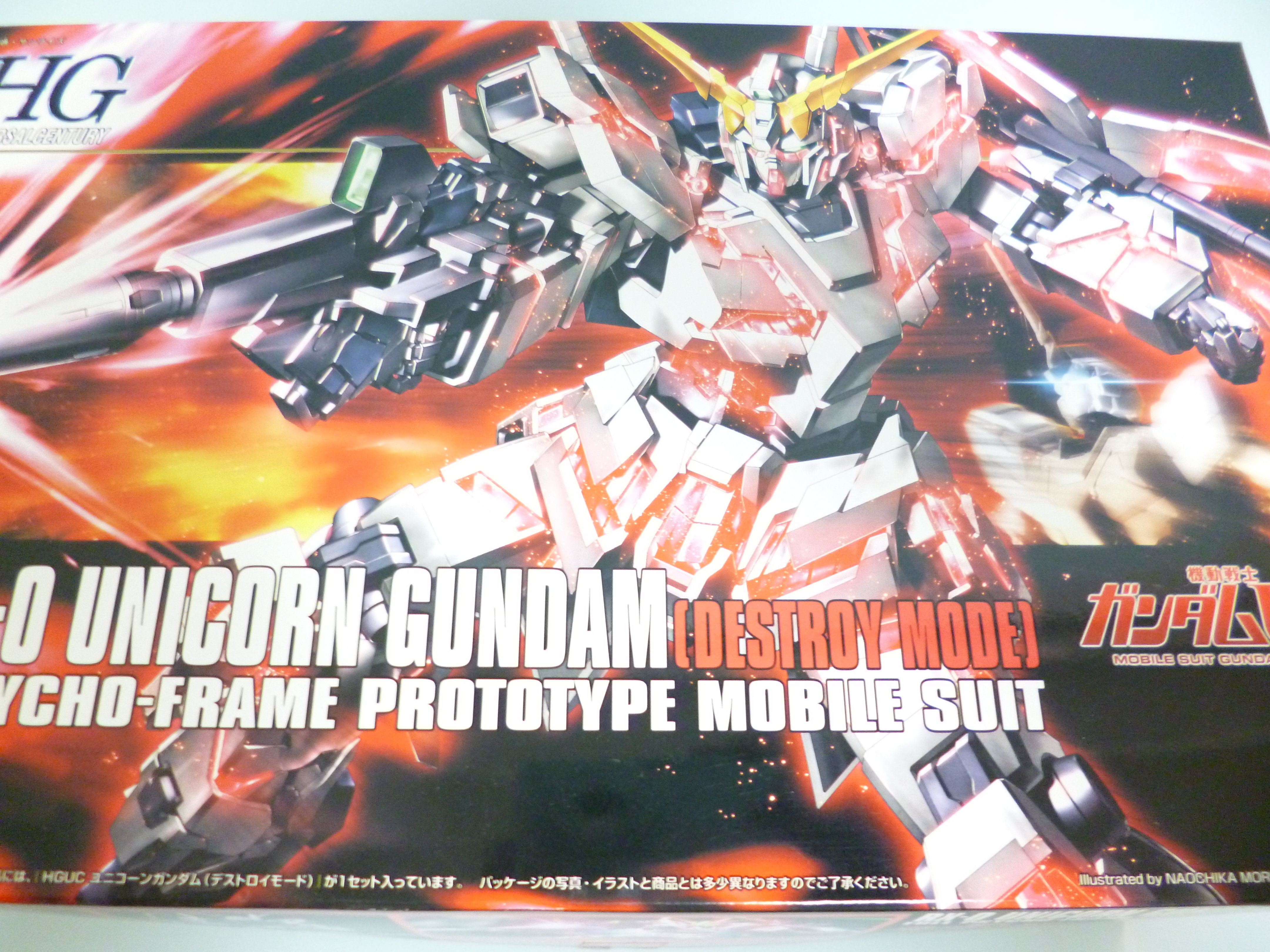 Hguc Rx 0 ユニコーンガンダム デストロイモード 気の赴くままに