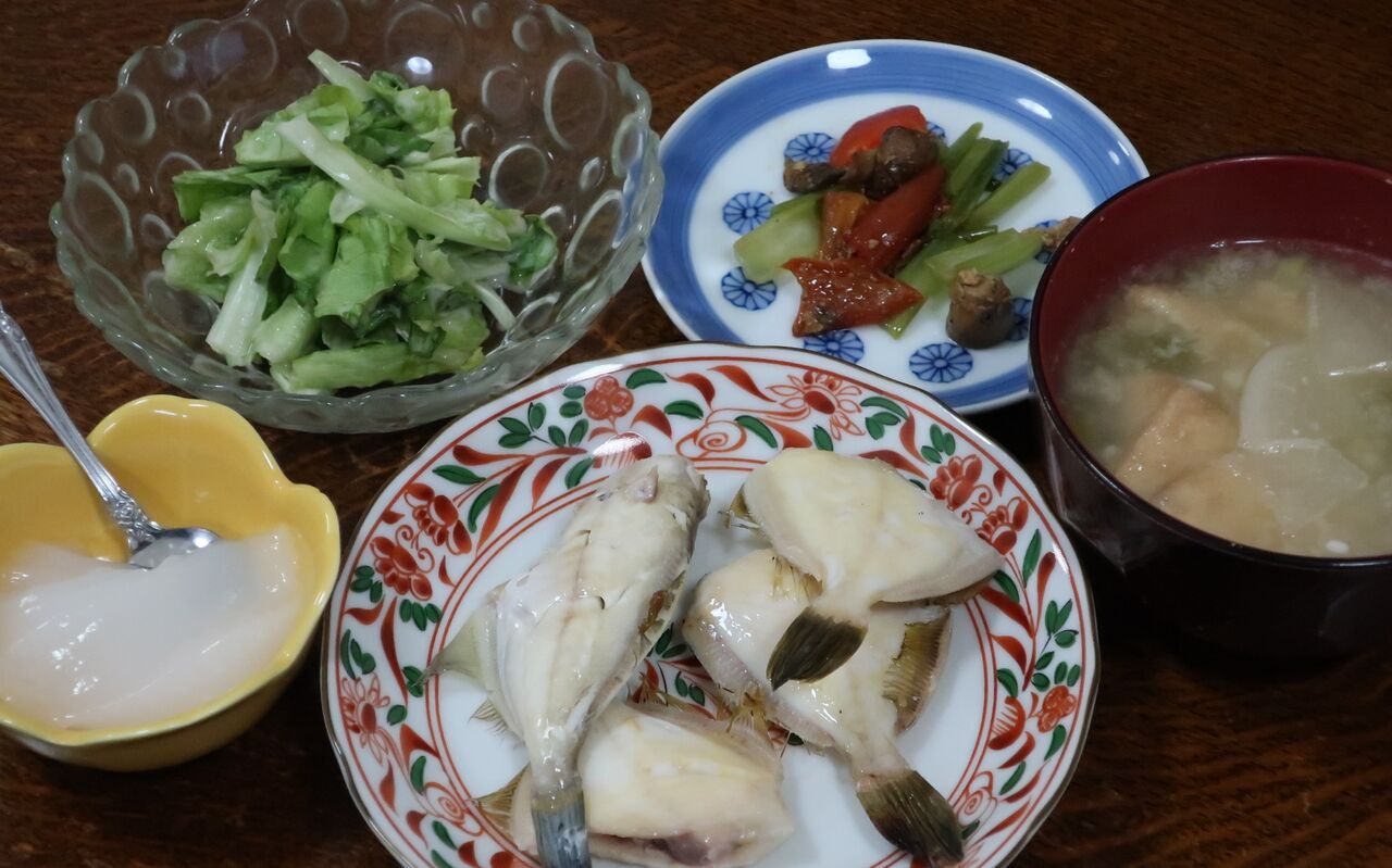 今日の晩飯 ウマヅラハギの塩焼き 新 マダム珍味の晩飯速報 今日の晩飯 ウマヅラハギの塩焼き 新 マダム珍味の晩飯速報