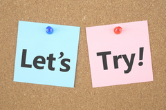 try